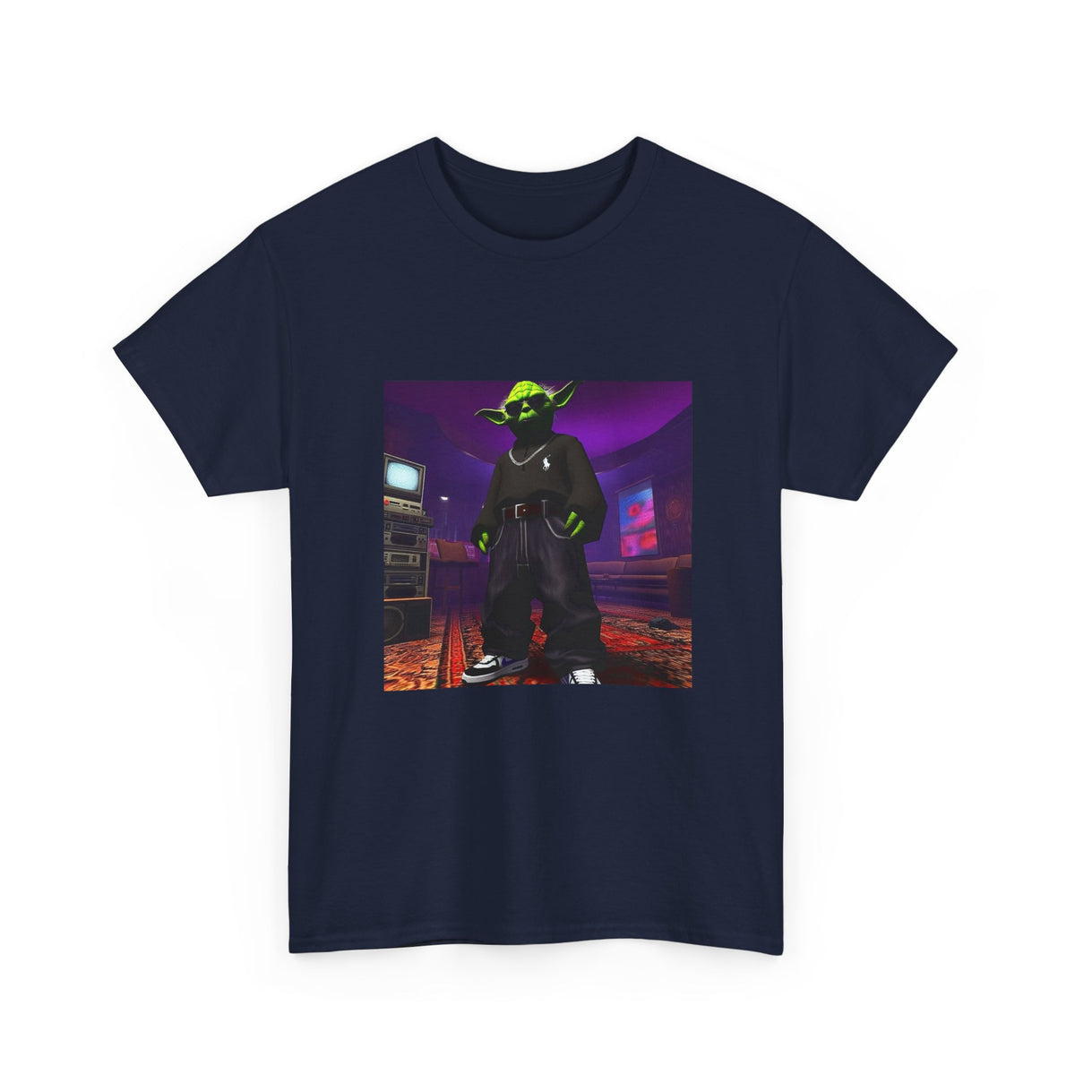 Yoda Drip Master In The Purple Room Tee