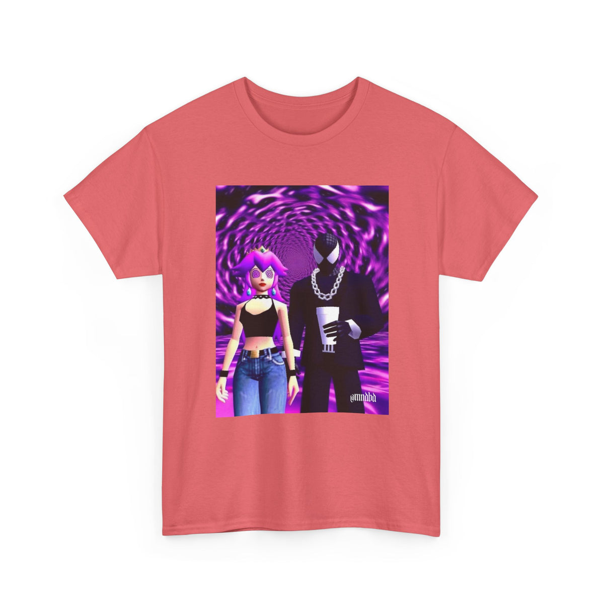 Hypnotized Peach & Sipping Spidey Tee
