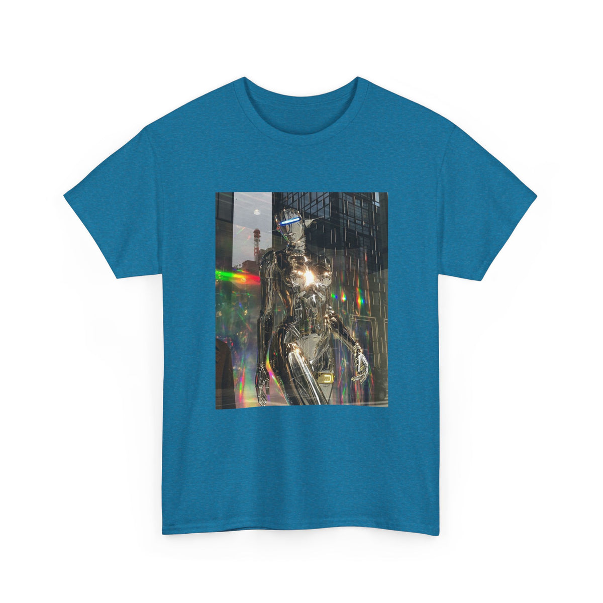 Neon Ember Flow Graphic Tee