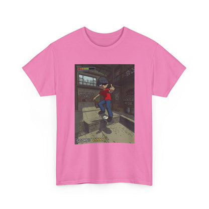 Rebellious Skater Flips Off Warehouse Scene