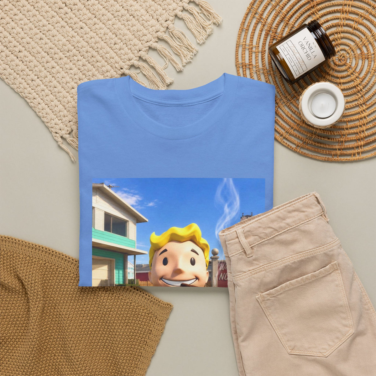 Vault Boy Smoking Blunt In Nuketown