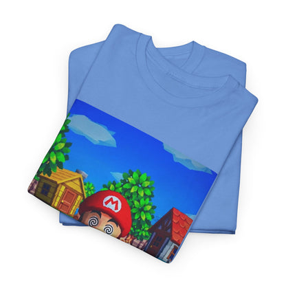 Mushroom-Tripping Mario Flips The Bird Tee
