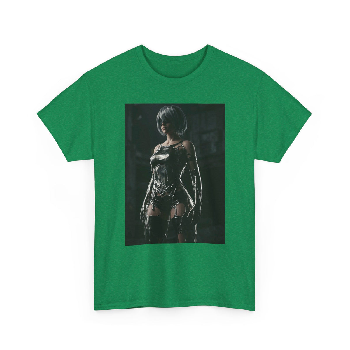 2B In Oozing Black Slime Outfit