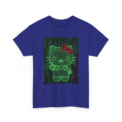 Cyber Hello Kitty Flips The Bird Tee