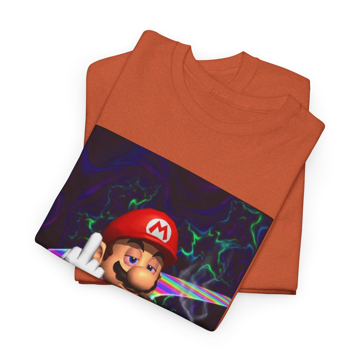 High Mario Karting On Rainbow Road