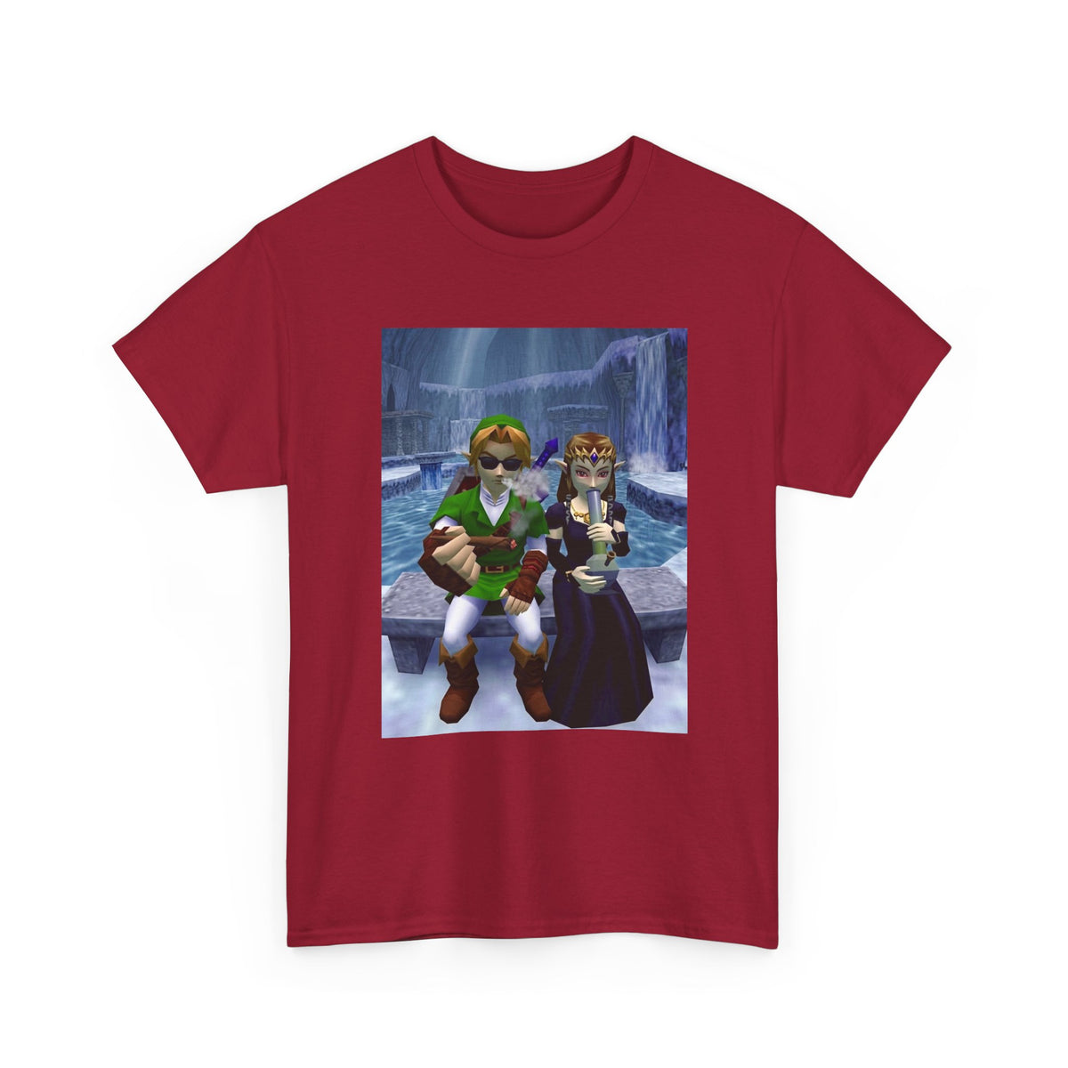 Hyrule Heroes Chilling In Ice Cavern