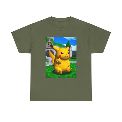 Pikachu Giving The Middle Finger Tee