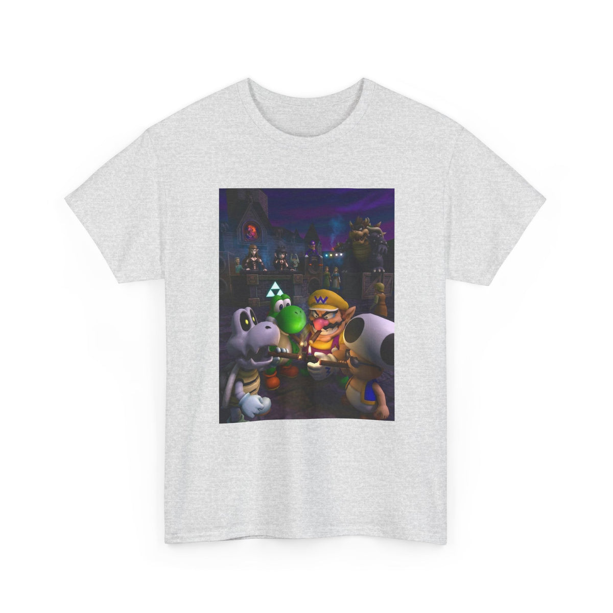 Wario, Yoshi, Toad, Dry Bones Lit Up Tee