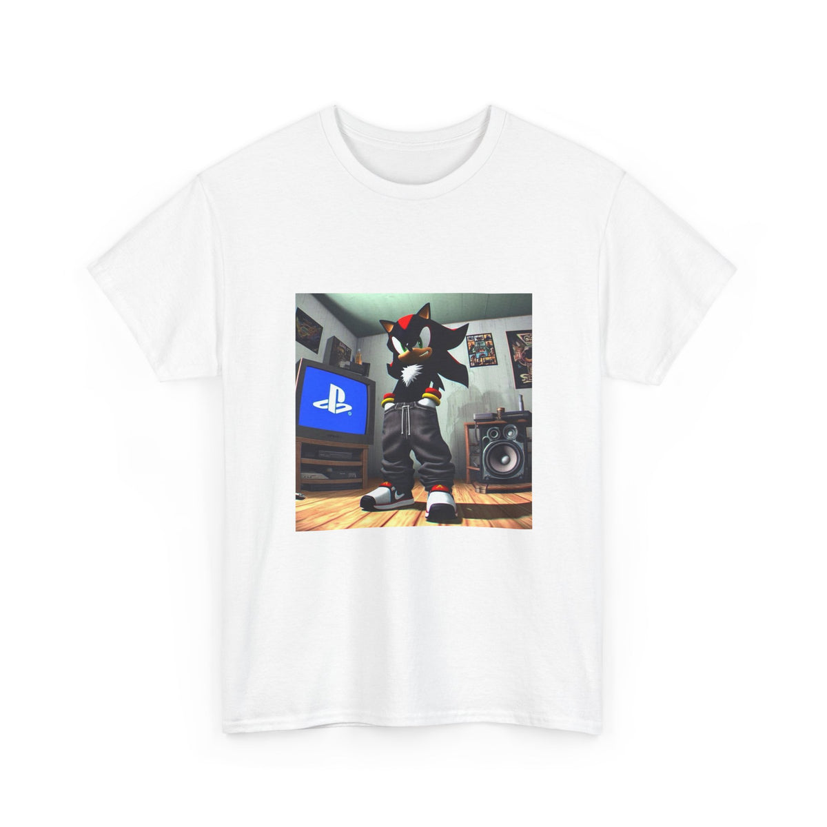 Shadow The Hedgehog's Y2K Drip Tee