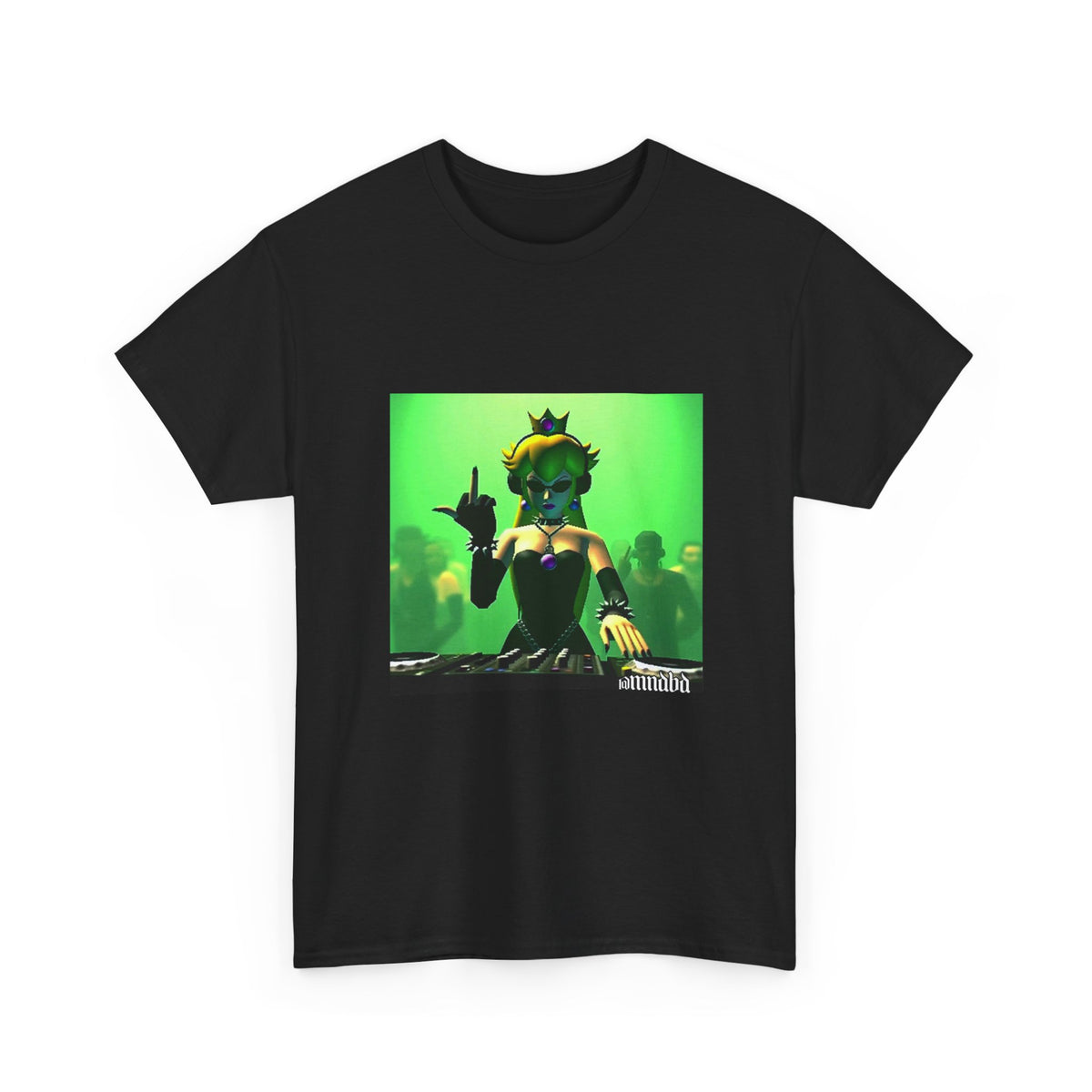 Gothic Peach DJ Flipping The Bird Tee