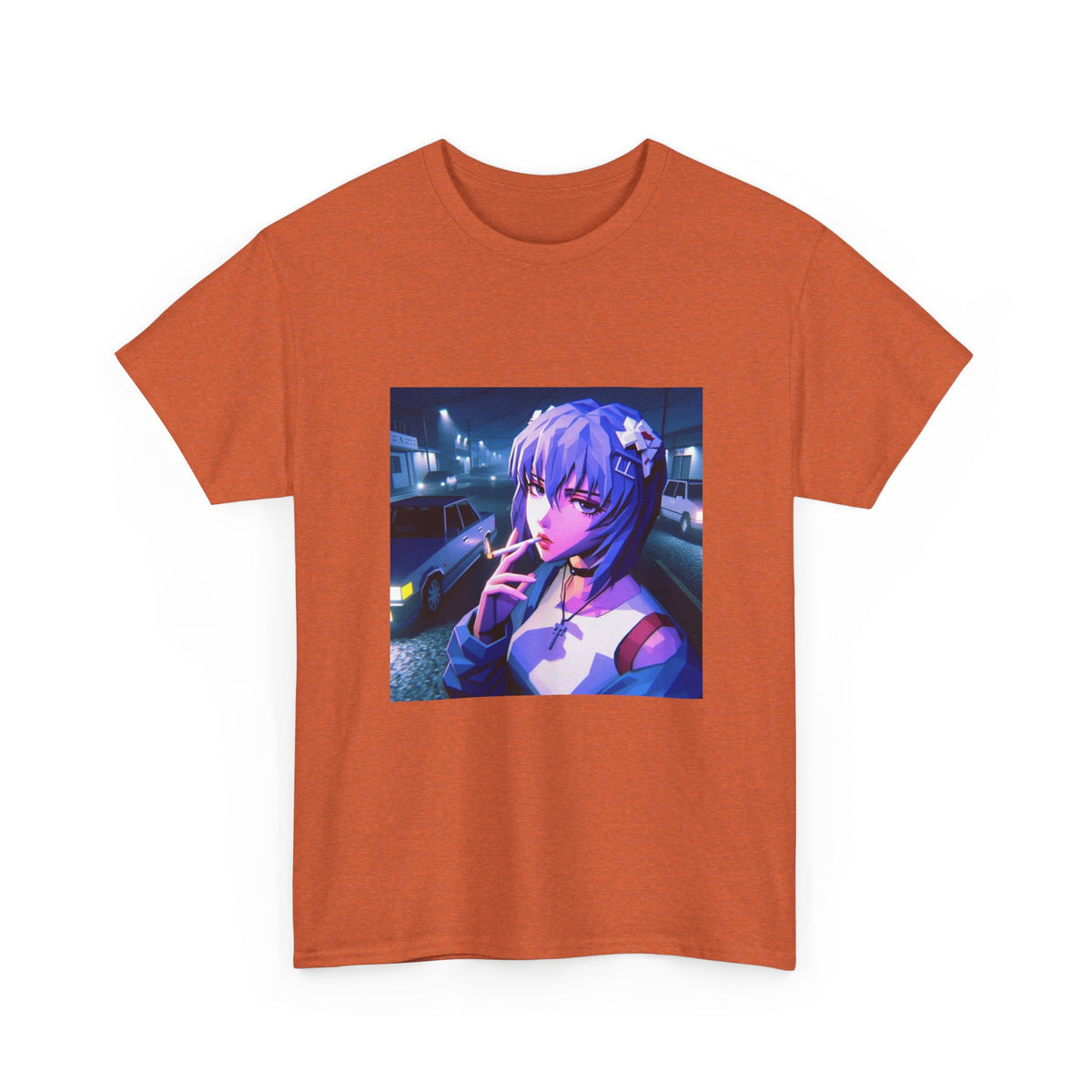 Rei Ayanami Riding GTA Streets Tee