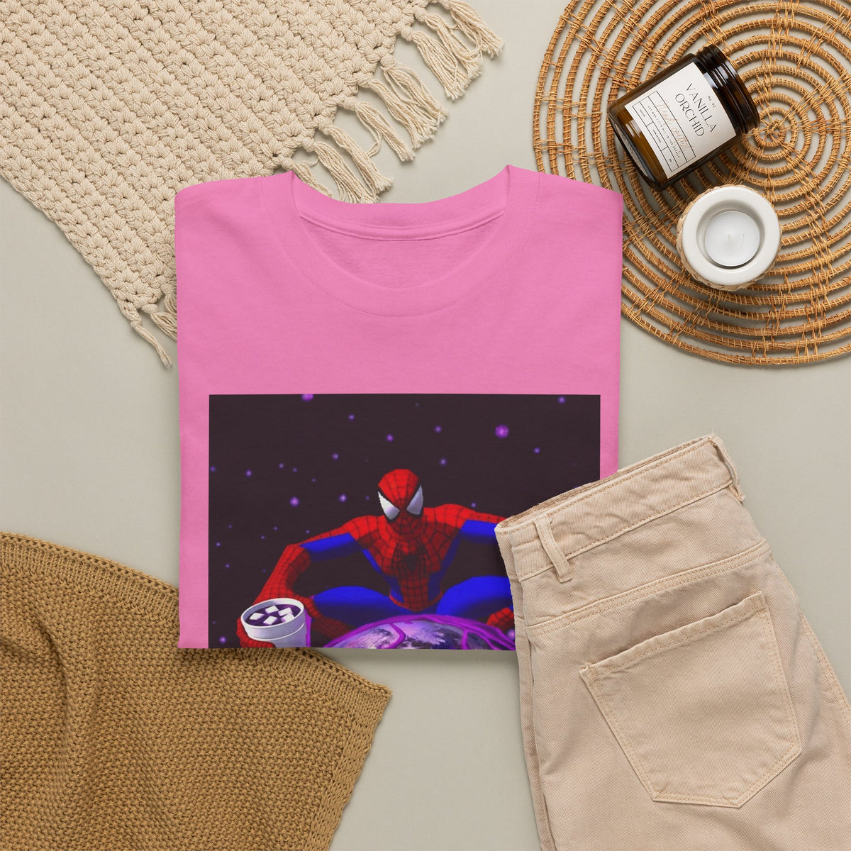 Spider-Man Pouring Lean On Earth