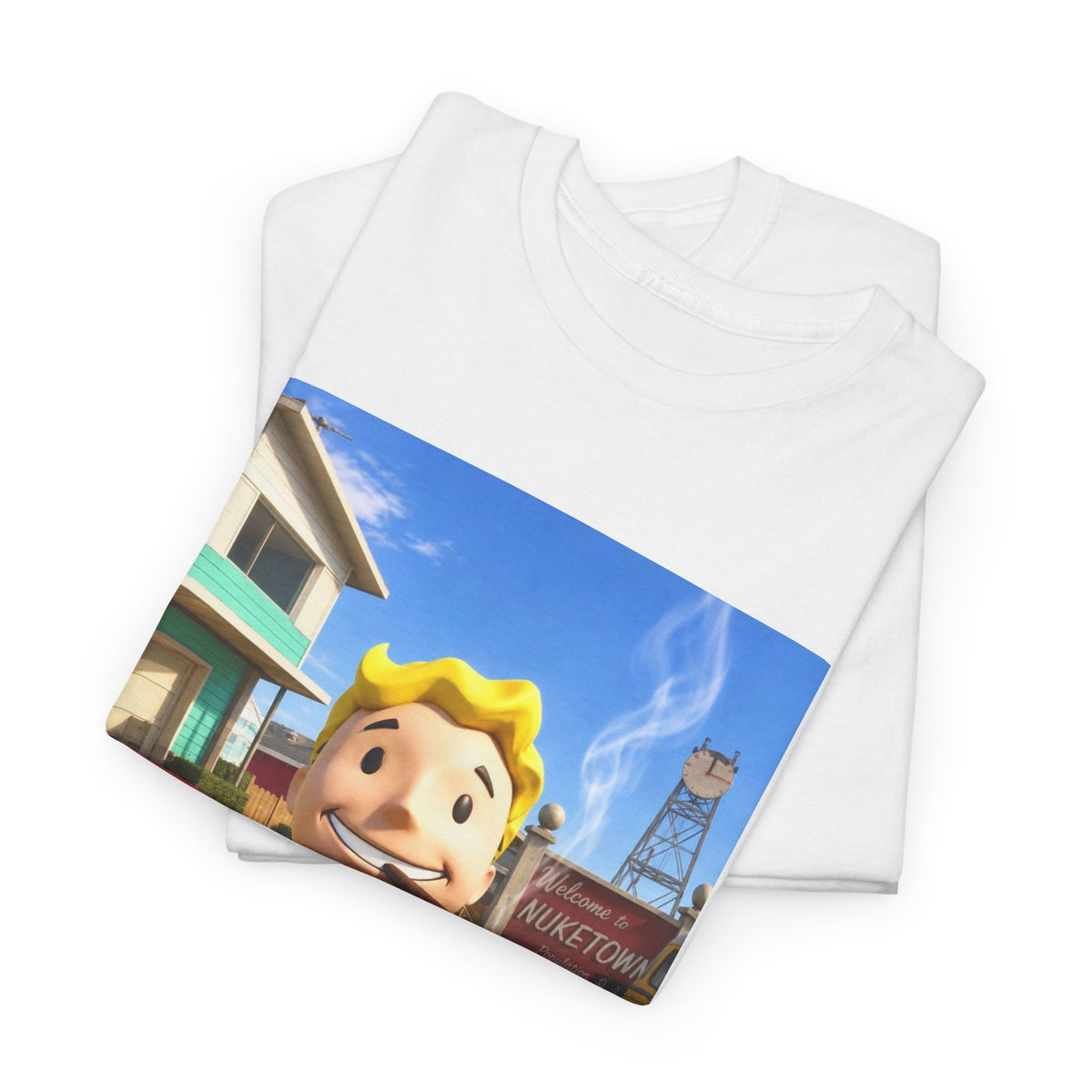 Vault Boy Smoking Blunt In Nuketown