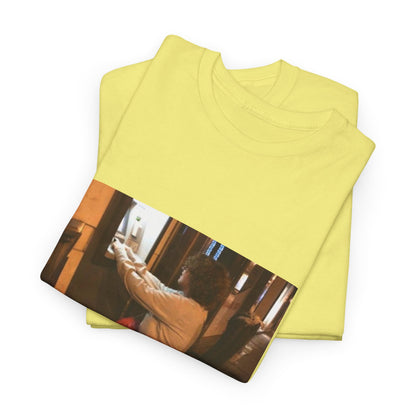 Gravity Defying Green Graphic Tee