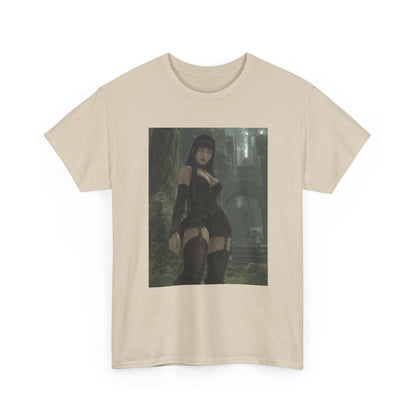 Gothic Byakugan Maiden In Ancient Ruins Tee