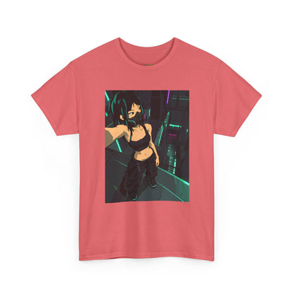 Green Horizon Blur Graphic Tee