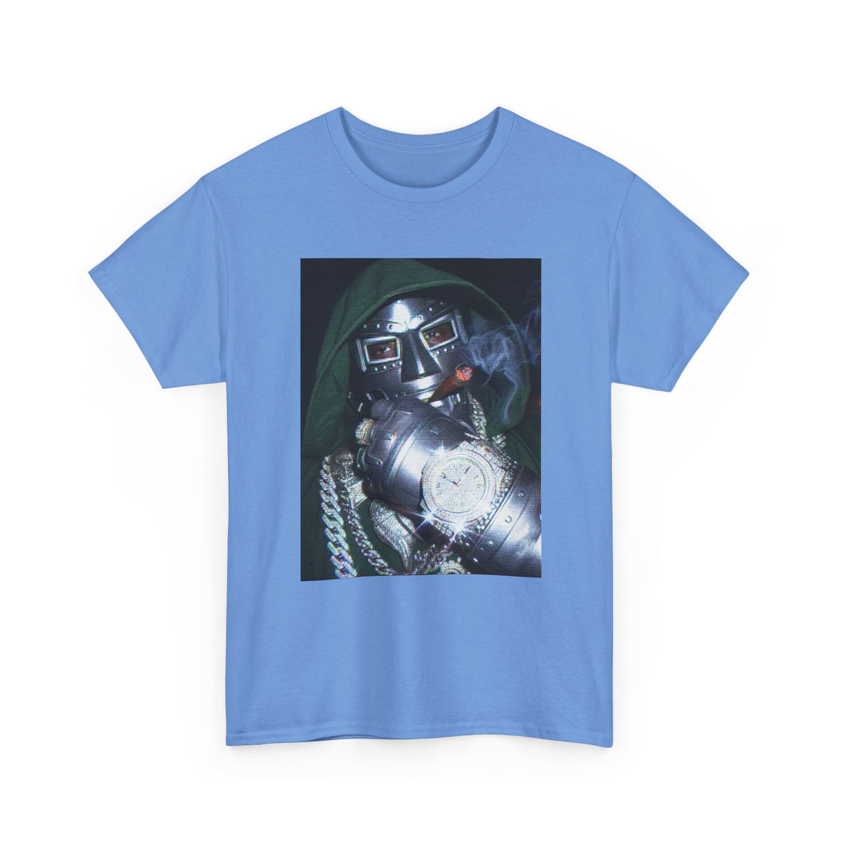 Villainous Rapper Smoking Diamond Bling Tee