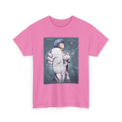 Rei Ayanami Holds PSP Collaboration Tee