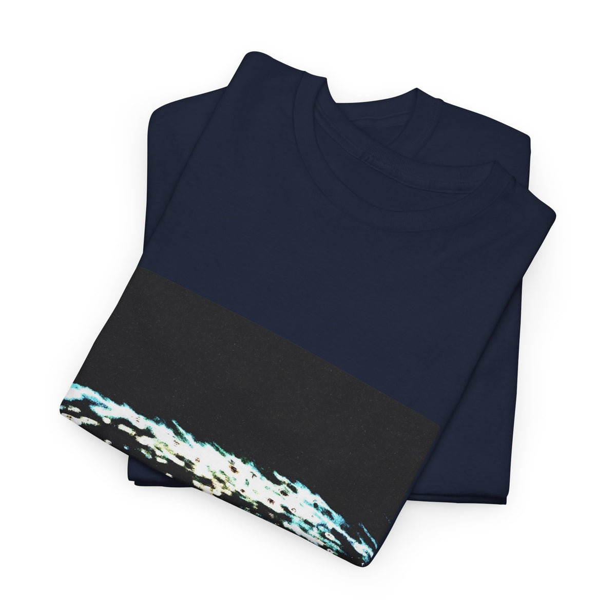 Hidden Green Pulse Graphic Tee