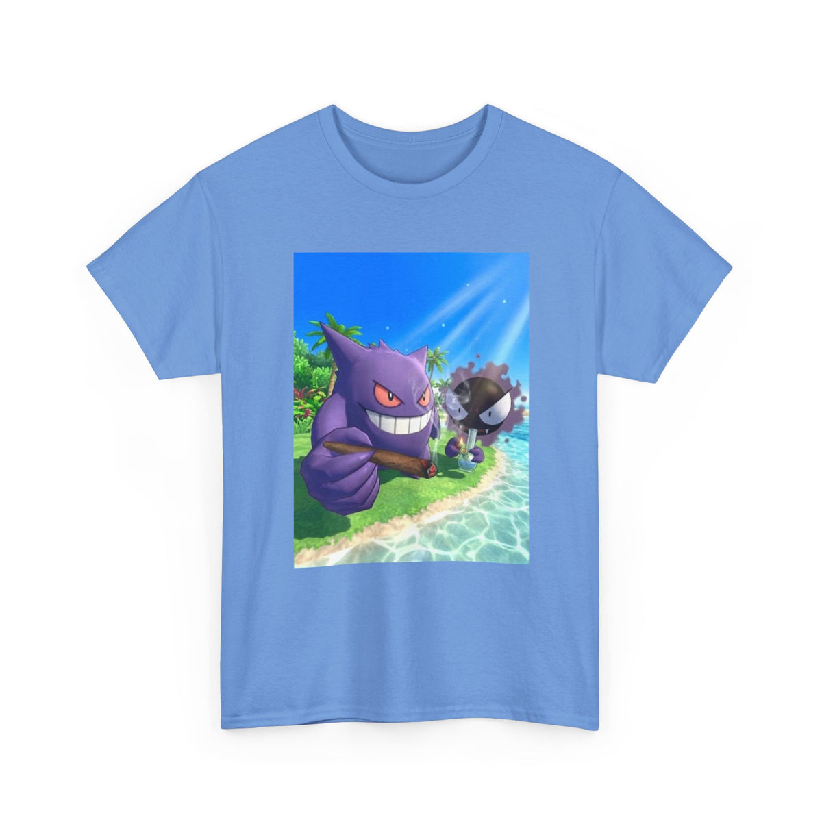 Gengar and Gastly Chillin' By The Beach