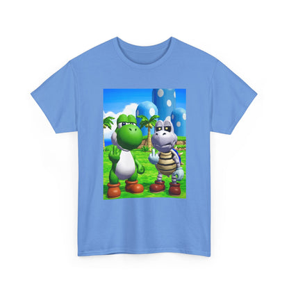 Yoshi And Dry Bones Flipping The Bird