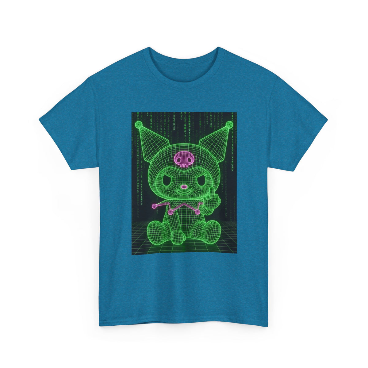 Kuromi In The Matrix Flipping The Bird Tee