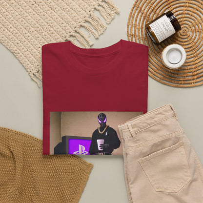 Miles Morales Gaming With Purple Haze