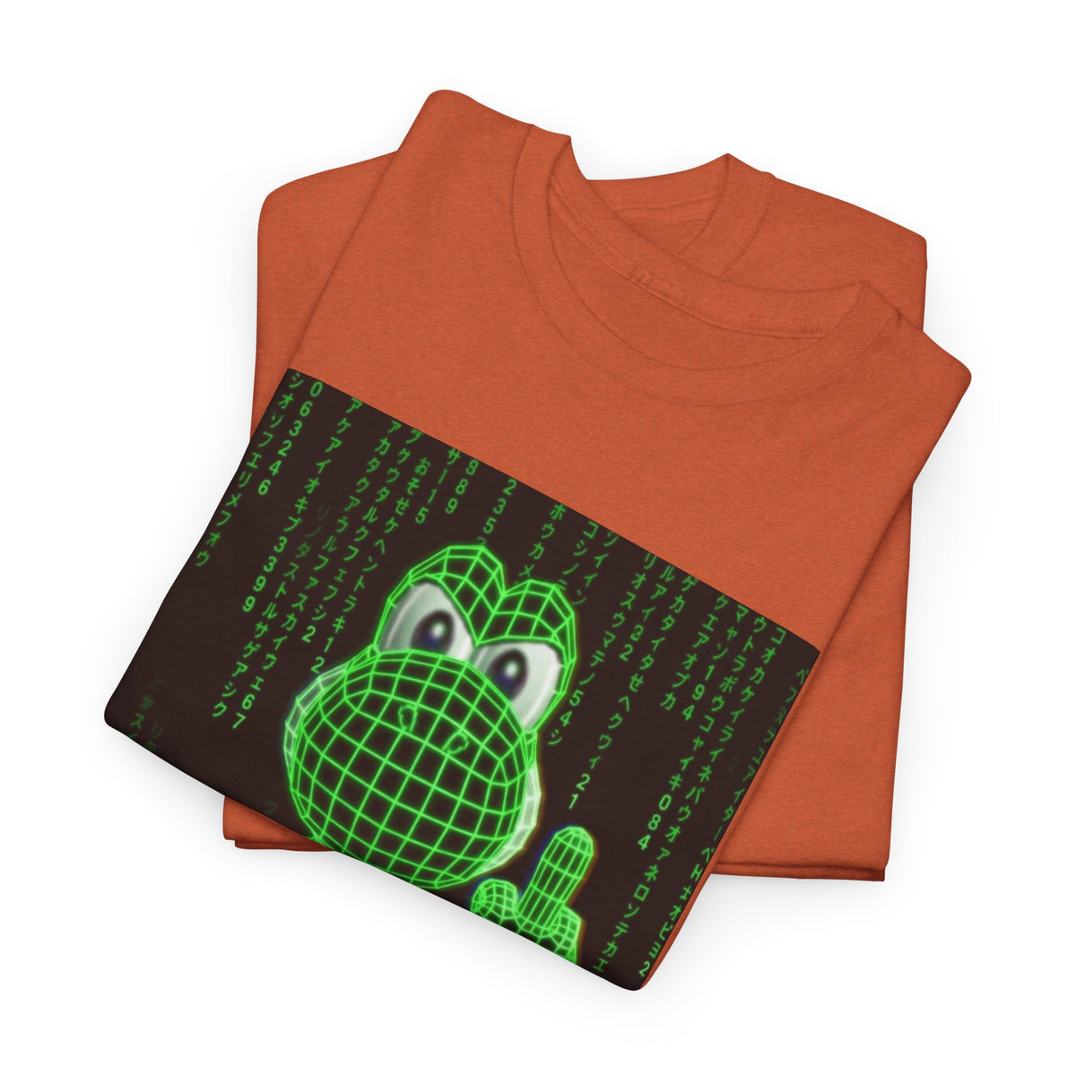 Matrix Yoshi Flipping The Bird Tee
