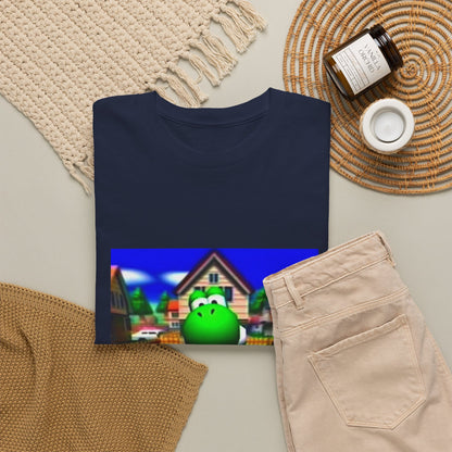 Yoshi Giving The Finger In Neighborhood Tee