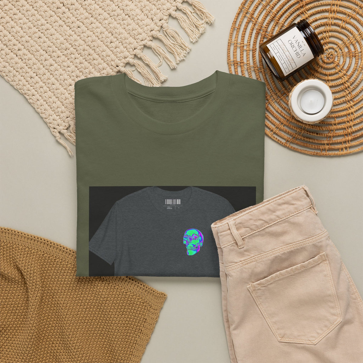Exclusive Graphic Tee And Hat