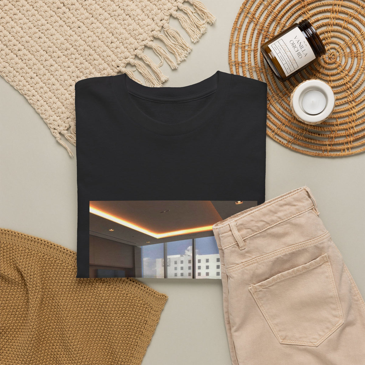 Leaf Whisper Canvas Graphic Tee