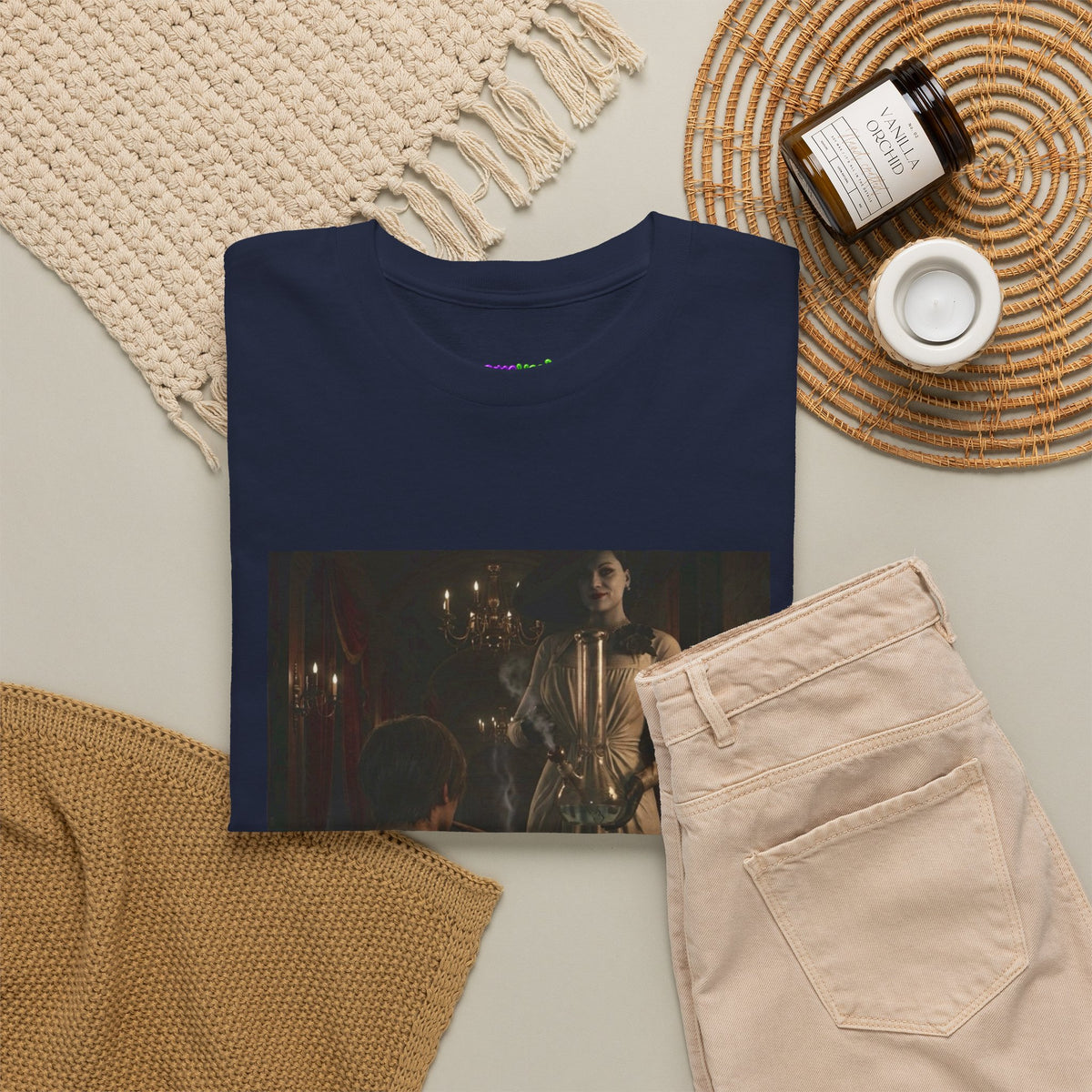 Concrete Smoke Pulse Graphic Tee