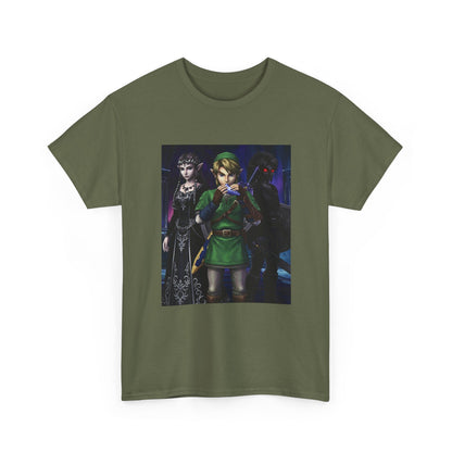 Link Playing Ocarina With Dark Companions Tee