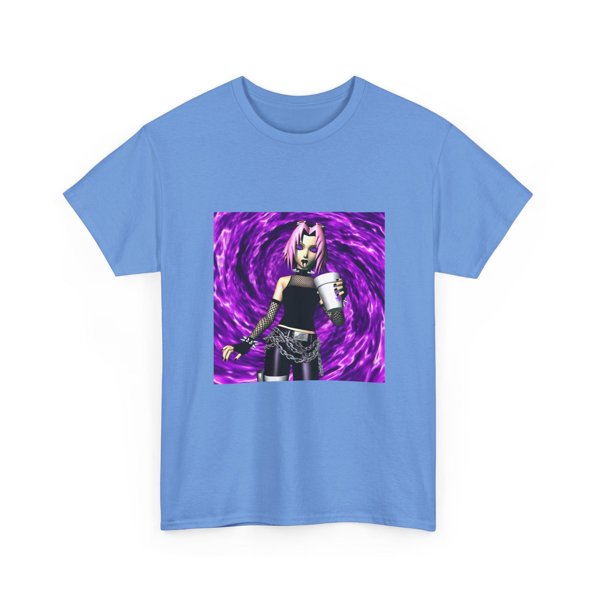 Goth Sakura With Purple Drank Tee