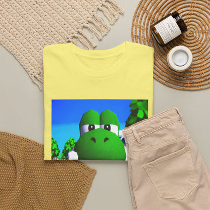 Yoshi Giving The Finger Tee (Design 4)