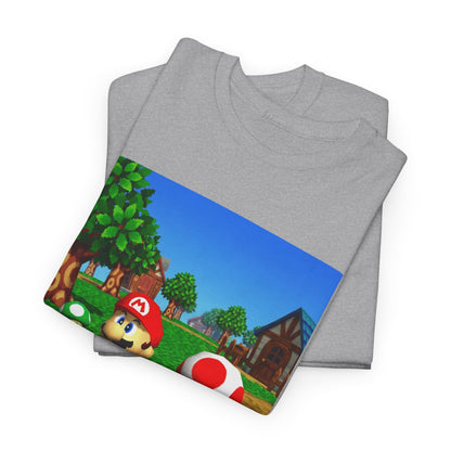 Mario And Toad Chillin' With Shrooms