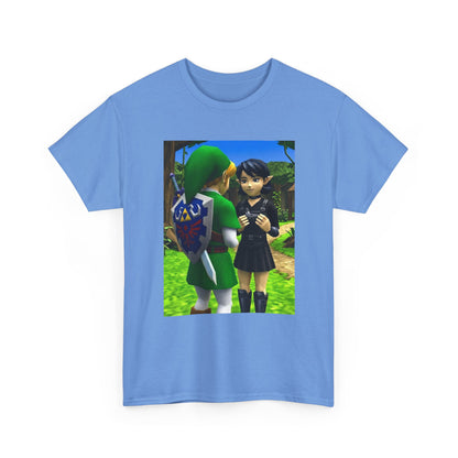 Link And Ocarina Girl Meeting