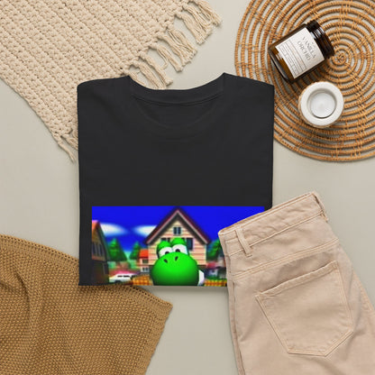 Yoshi Giving The Finger In Neighborhood Tee