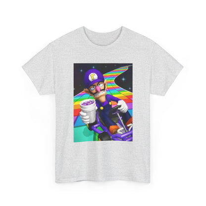 Waluigi Karting With Purple Drank Tee