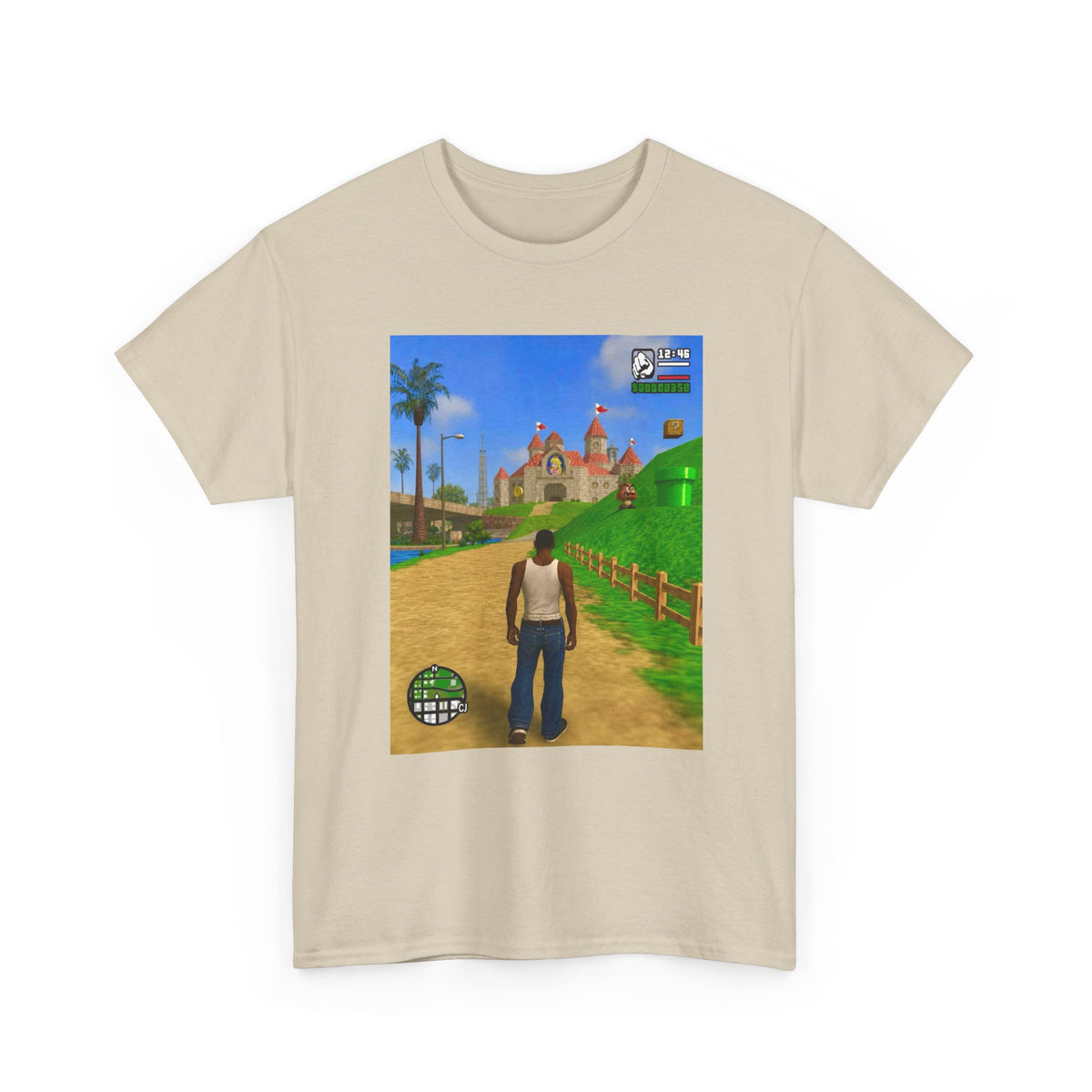 CJ Discovers Mushroom Kingdom Tee