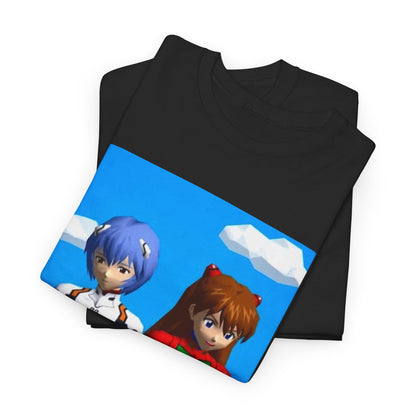 Rei And Asuka Gaming On PSPs Tee