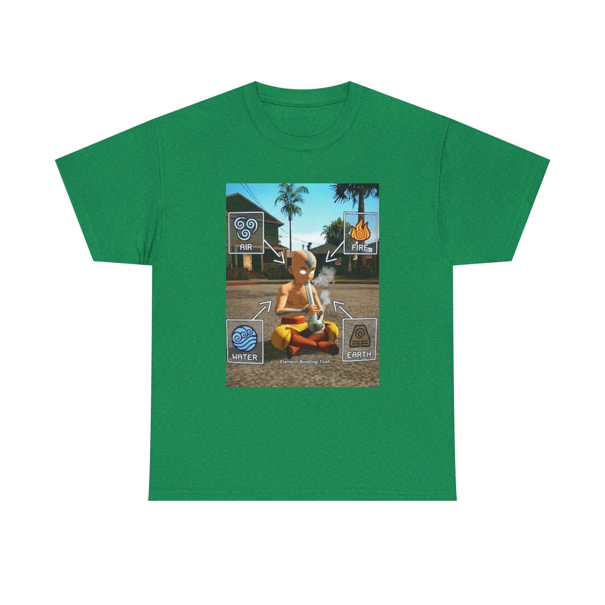 Aang Smoking On The Street Tee