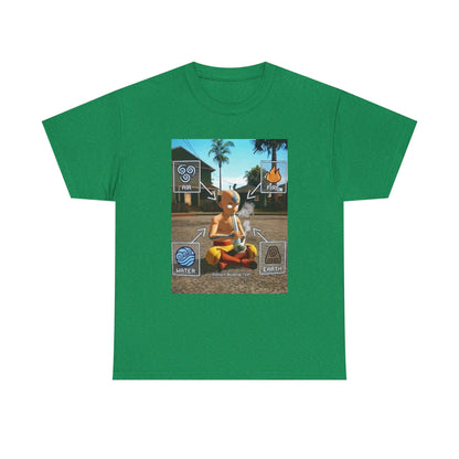 Aang Smoking On The Street Tee