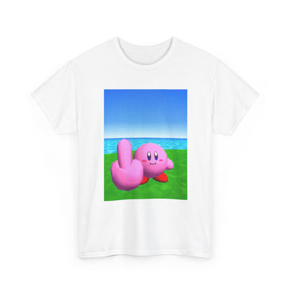Kirby Flipping The Bird Tee (Design 2)