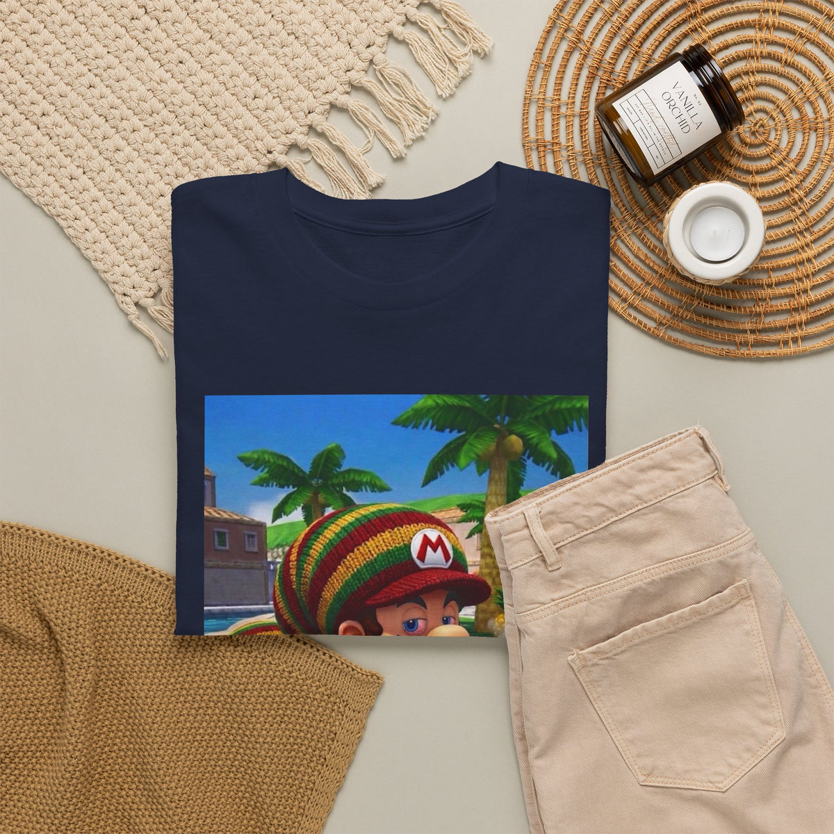 Mario And Toad Chilling With Joints