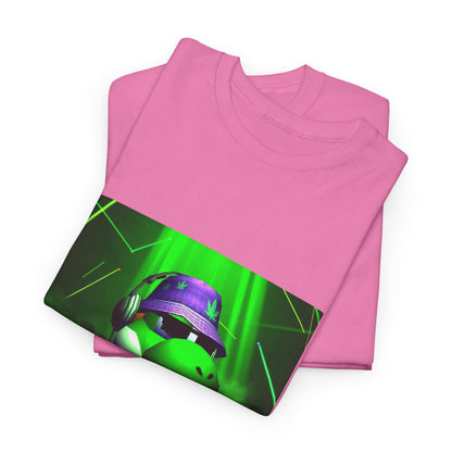 Yoshi DJing With Cannabis Bucket Hat Tee