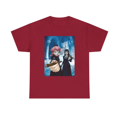 Gothic Princesses Puffing Cigars Tee