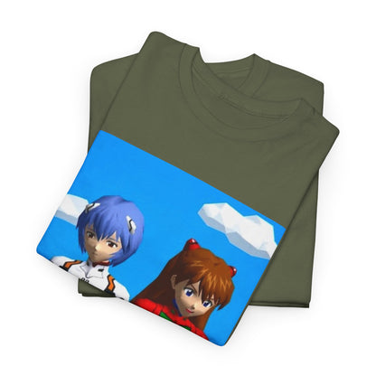 Rei And Asuka Gaming On PSPs Tee