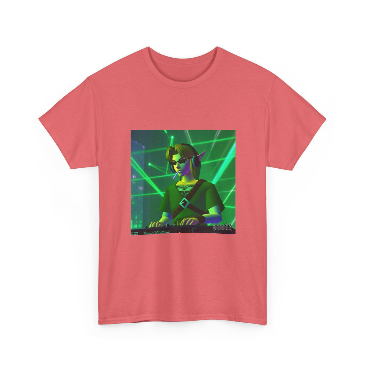 DJ Link Smoking A Blunt At The Club Tee