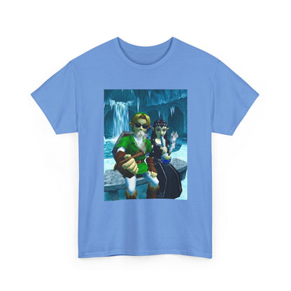 Hero and Dark Princess Chillin' in Ice Cave